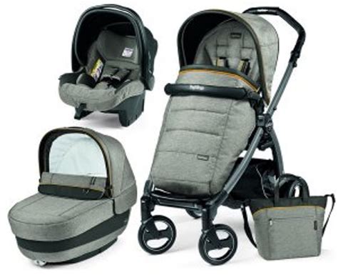 Коляска 3 в 1 Peg Perego Пег Перего Book S Pop Up Luxe Blue Night