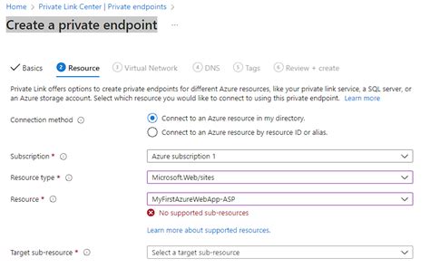 Create A Private Endpoint Issue Microsoftdocs Azure Docs