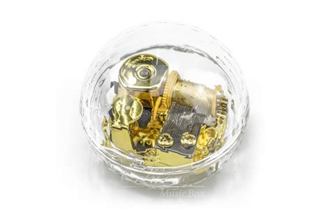 Round acrylic box - Only One Music Box Custom tune music box The most unique gift you can imagine