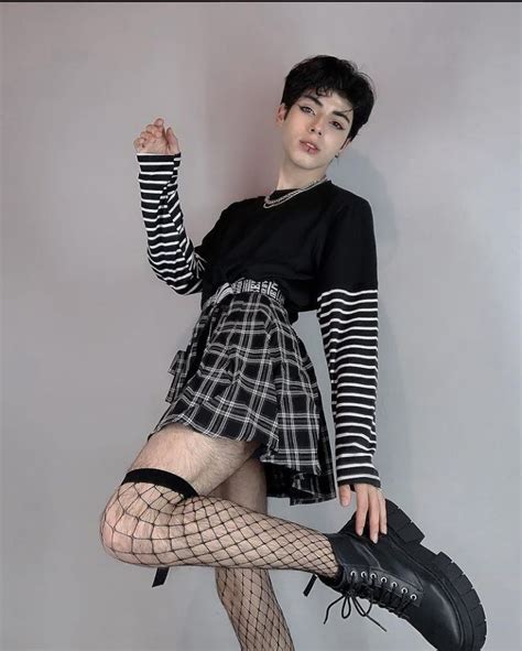 Cute Femboy Outfits Genderqueer Fashion Guys In Skirts Gay Outfit