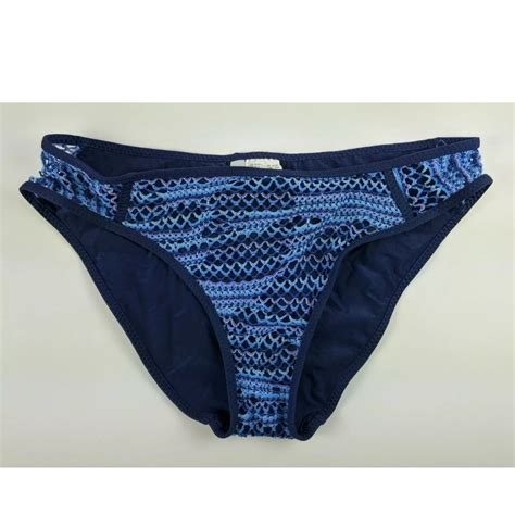 Becca Crochet Hipster Bikini Bottom Blue Women S Me Gem
