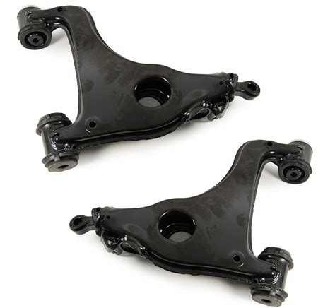 Pair Set 2 Front Lower Suspension Control Arms Mevotech For Mercedes