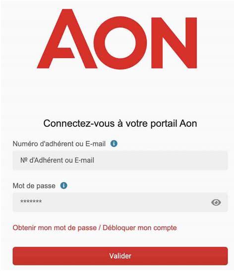 Aon Assurance Espace Client Connexion Sur Mon Compte