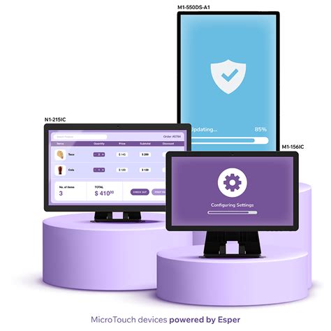 Microtouch X Esper Device Management For Microtouch Hardware