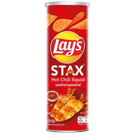 Lays Stax Hot Chilli Squid 100g Order Online Tops Supermarket