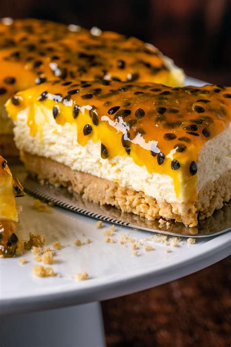 Passion Fruit Cheesecake Artofit