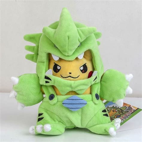 Pikachu Peluche Tyranocif Cosplay Pokémon 20cm