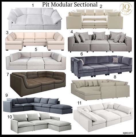 Modular Pit Group Sofa Awesome Home