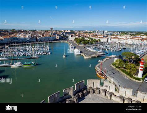 France Charente Maritime La Rochelle The Old Harbour And The Upper