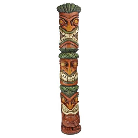 Design Toscano Aloha Hawaii Tiki Moai Haku Pani Statue Reviews Wayfair