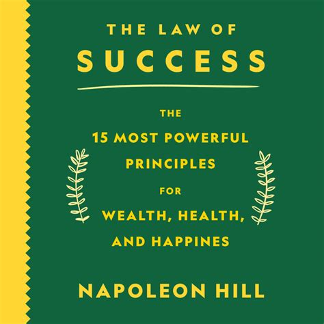 The Law Of Success By Napoleon Hill Audiobook