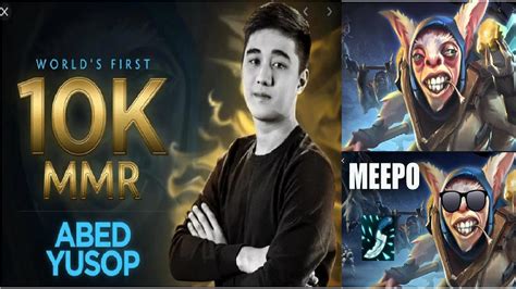 God Of Meepo Play His Signature Hero Abed Meepo YouTube