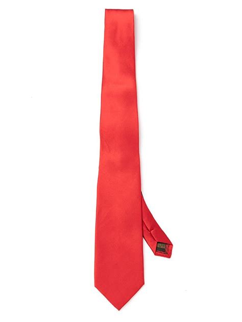 Buy Creme Solid Dark Red Silk Tie Zodiac