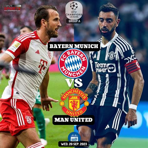 Bayern Munich Vs Manchester United Predictions And Preview