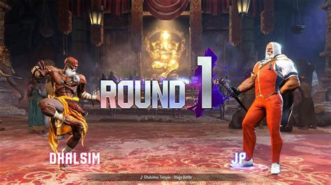 Street Fighter Dhalsim Vs Jp Dhalsimer Temple Cpu Level K