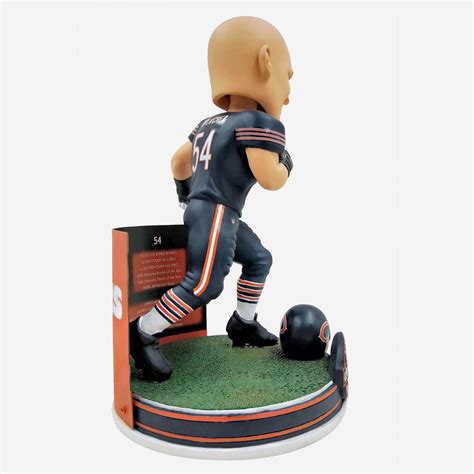 Brian Urlacher Chicago Bears NFL Career Stats Bobblehead FOCO.com