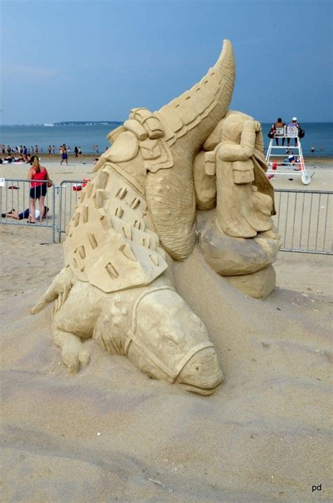 Revere Beach Sand Sculpture | The Luxury Spot | Sand sculptures, Revere ...