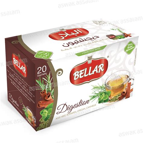 TISANE DIGESTION 20 SACHETS BELLAR Aswak Drive AS From Aswak