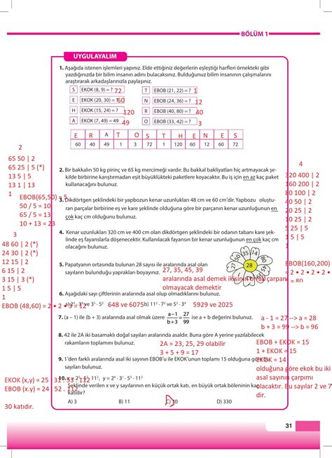 S N F Matematik Sayfa Cevab Meb Yay Nlar Derskitabicevaplarim