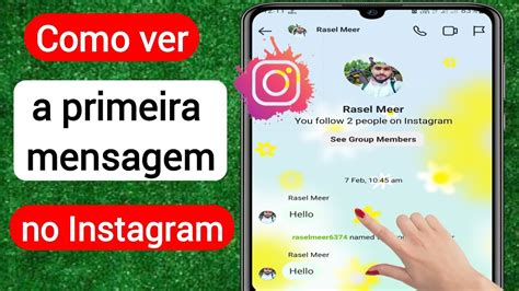 Como Ver A Primeira Mensagem No Instagram Sem Rolar 2023 Verifique A