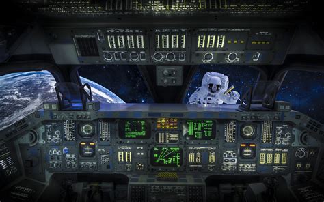 Space Shuttle Cockpit Wallpapers - Top Free Space Shuttle Cockpit ...