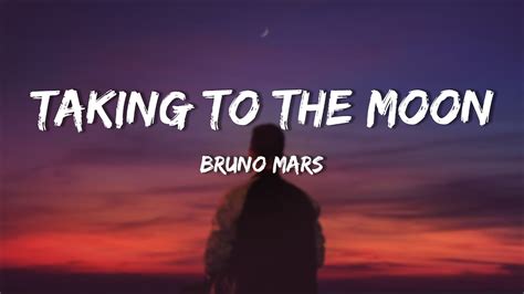 Bruno Mars Talking To The Moon Lyrics Youtube