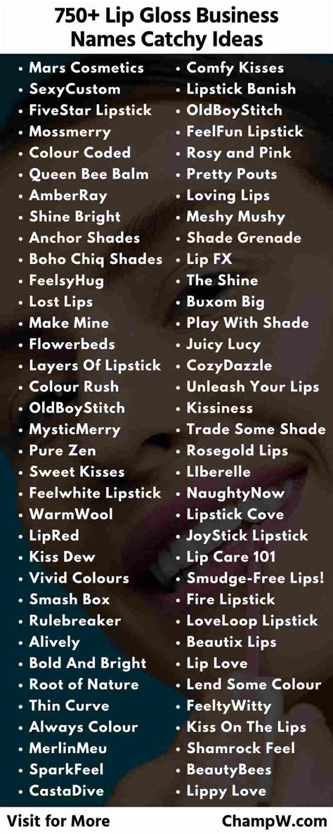 Catchy Names For Makeup Business