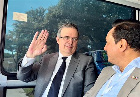 Comparte Marcelo Ebrard Con Jorge Corichi Estrategia De Seguridad