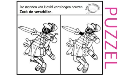 Puzzel Samuel Kronieken David S Dappere Helden Reuzen