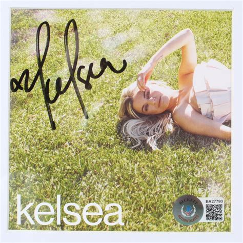 Kelsea Ballerini Signed "Kelsea" 8x14 Custom Framed CD Album Cover ...