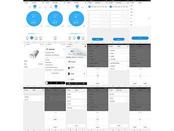 Revolt Heizthermostat Er Set Programmierbare Heizk Rper Thermostate