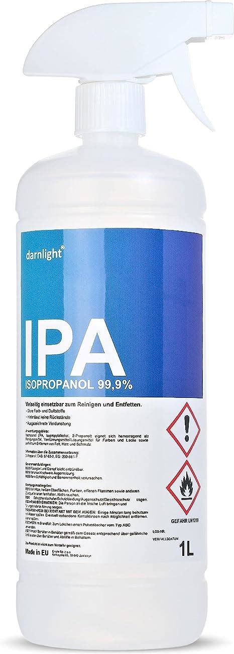 Isopropanol L Ipa Isopropylalkohol Reinigungsalkohol F R