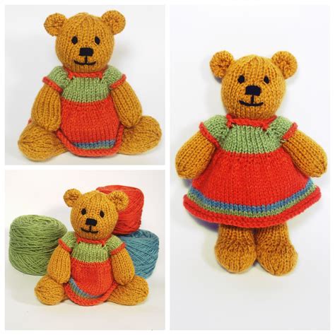 Free Knitting Pattern For Teddy Bear Clothes