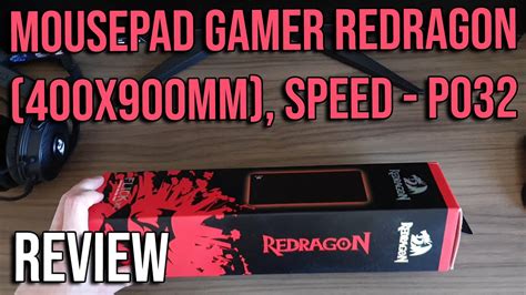 Mousepad Gamer Redragon Flicker Extra Grande X Mm Speed P