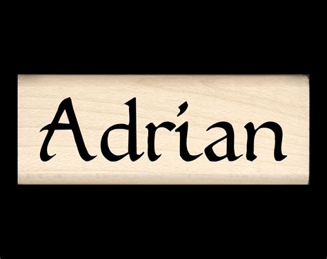 adrian  stamp stamps  impression