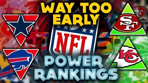 The Official Way Too Early 2023 Nfl Power Rankings Post Super Bowl