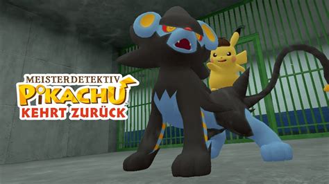 Meisterdetektiv Pikachu Kehrt Zur Ck Der Detektiv Ermittelt Erneut