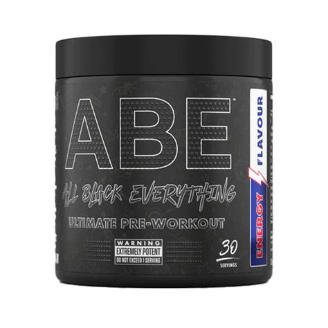 Buy Applied Nutrition Abe All Black Everything Pre Workout G