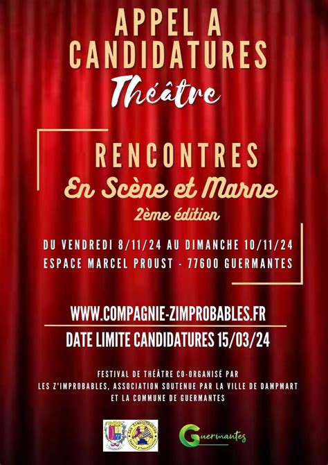 Rencontres En Scène et Marne 2025 dates et programme du festival