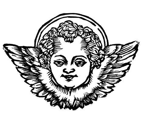 Angel Cherub Black Vector Images (Over 1,500): Free Downloads For Your ...
