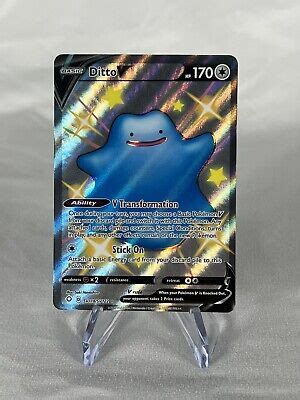 Pokémon TCG Ditto V Shining Fates SV118 SV122 Holo Shiny Holo Rare eBay