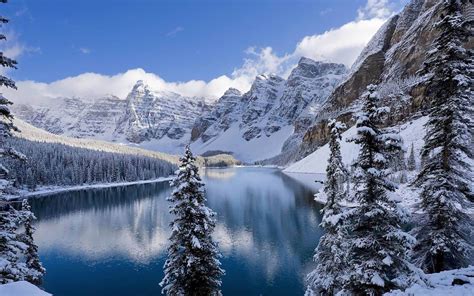 Winter Lake Scene Wallpapers - Wallpaper Cave