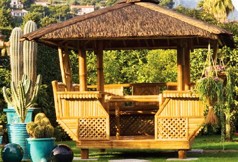 Bamboo Classic Nipa Gazebo Bamboo Furniture Shop