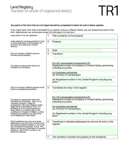 Tr1 Form Fill Online Printable Fillable Blank PdfFiller