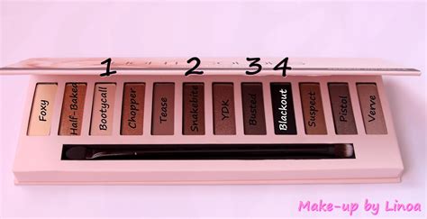 Make Up By Linoa Smokey Marron Avec Le Dupe De La Naked