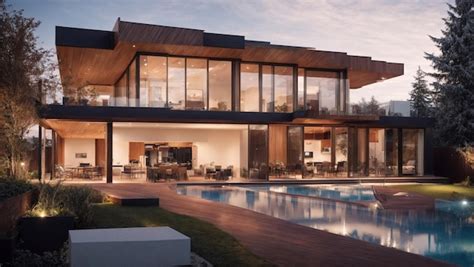 Premium AI Image | Modern residential architecture