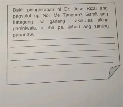 Bakit Pinaghirapan Ni Dr Jose Rizal Ang Studyx