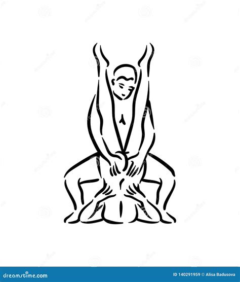 Kama Sutra Sexual Pose Sex Poses Illustration Of Man And Woman On