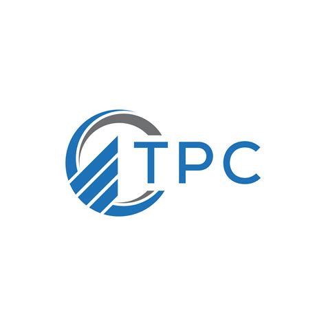 Tpc Negocio Finanzas Logo Diseño Tpc Plano Contabilidad Logo Diseño En