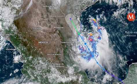 Potencial Ciclón Tropical Cuatro Mantiene Trayectoria Hacia Tamaulipas